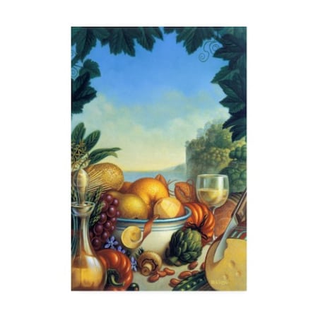 Dan Craig 'Mediterranean Still Life' Canvas Art,12x19